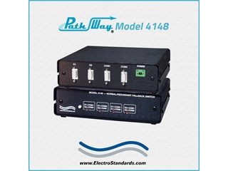 Catalog # 303093 - Model 4148 DB9 Normal/Redundant Fallback Switch