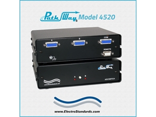 Catalog # 303520 - Model 4520 DB15 A/B Switch, Remote