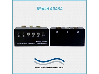 Model 4043A 6-Channels Fiber Transmitter, Unidirectional Interface Converter 