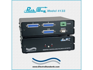 Catalog # 304133 - Model 4133 DB25 A/B Automatic Fallback Switch