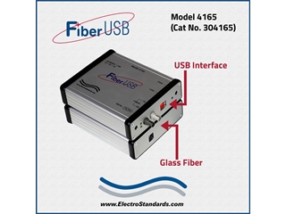 304165 - 4165 High Speed Rugged ST Fiber-to-USB Converter