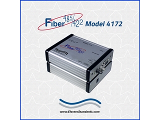 Model 4172 Very High Speed Fiber to Multi-Point RS485/422 Interface Converter, Catalog #304172