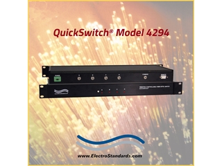 Catalog # 304194 - Model 4294  FC Simplex A/B/C/D Fiber Switch