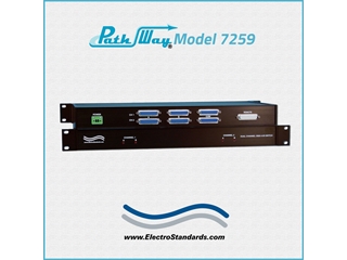 Catalog # 304259 - Model 7259 2-Channel Physical Layer Switch, RS530 AB, Auto Remote Control