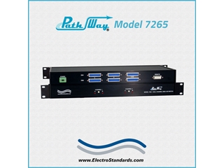 304267 Model 7265 Dual Channel DB25 RS232/RS530 A/B Switch