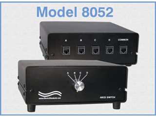 Catalog # 304880 - Model 8052 RJ45 4-Position Switch