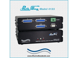 Catalog # 305123 - Model 4123 DB25 Auto Sensing A/B Switch