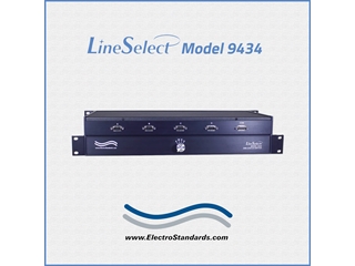 Model 9434 DB9 Female, 4-Position ABCD Switch Catalog # 305434