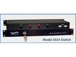 Catalog # 305534 - Model 5534 4-State CAT5e Switch for Secure Video Conferencing