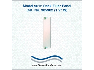 Catalog # 305982 - Model 9012 Filler Panel 1.2"