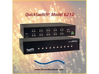 Catalog # 306212 - Model 6212 10-Position Fiber Optic Switch