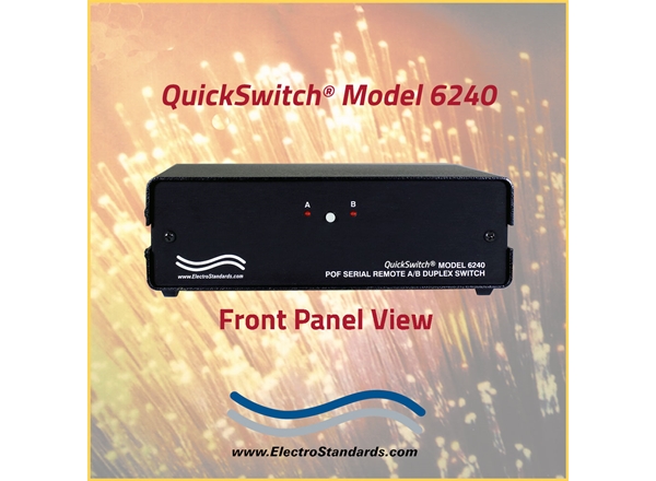 POF A/B Fiber Switch w/RS232 Remote