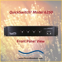 4-Channel SC Duplex A/B Fiber Optic Switch, Single Mode