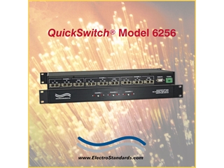 Catalog # 306256 - Model 6256 3-Channel SC A/B/Off-Line Fiber Switch