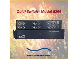 Catalog # 306266 - Model 6266 6-Channel LC Duplex 50/125 Fiber Switch, Telnet