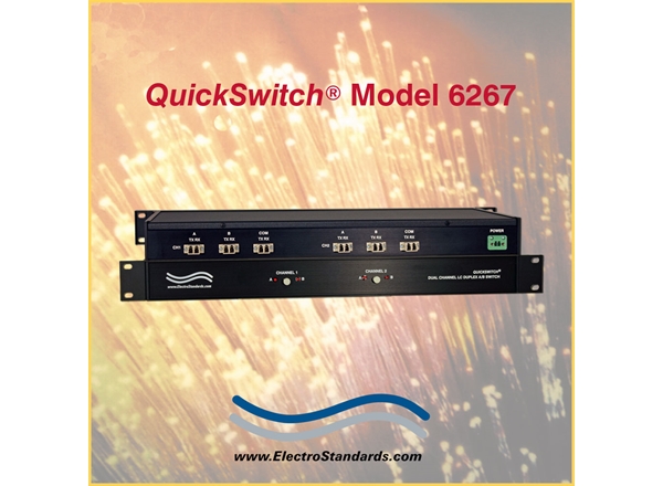 2-Channel LC Gigabit A/B Fiber Switch