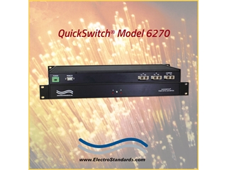 Catalog # 306270 - Model 6270 SC Duplex A/B Fiber Switch