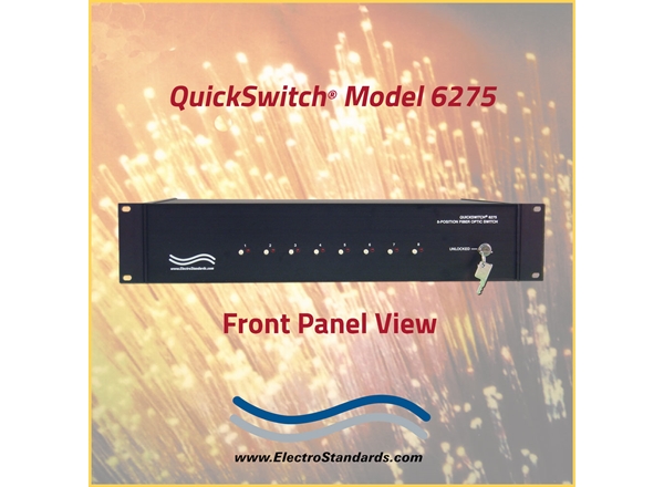 8-Position Fiber Switch with Offline Position