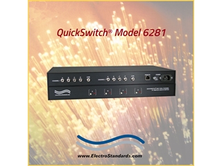 Catalog # 306281 - Model 6281 2-Channel A/B/C/D Gigabit Fiber Switch