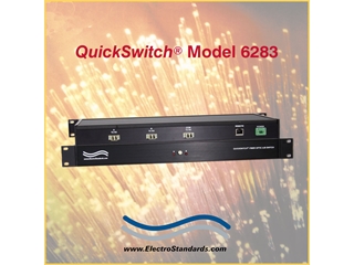 Catalog # 306283 - Model 6283 LC Duplex Gigabit A/B Fiber Switch