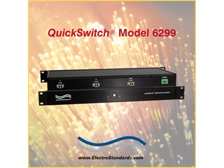 Catalog # 306299 - Model 6299 LC Duplex A/B Fiber Switch