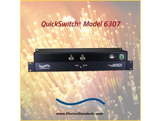 Catalog # 306307 Model 6307 LC Duplex Online/Offline Switch, Single Mode w/Remote Control