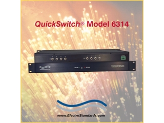 Catalog # 306314 - Model 6314 4-Channel Online/OffLine Fiber Switch