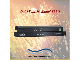 Catalog # 306330 - Model 6330 LC Duplex Online/Offline Switch, Single Mode