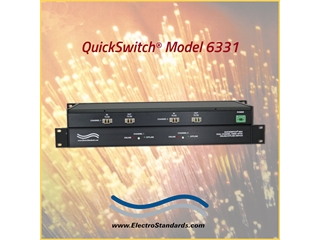 Catalog # 306331 - Model 6331 2-Channel LC Duplex Online/Offline Switch, Single Mode