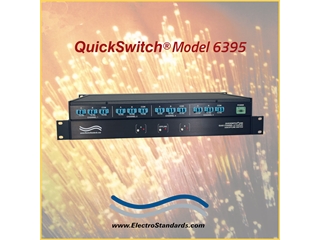 Catalog # 306395 - Model 6395 4-Channel OM3 LC A/OFFLINE/B Switch