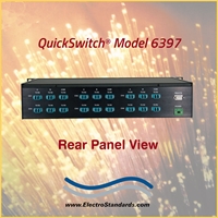 6-Channel OM3 LC A/Offline/B Switch
