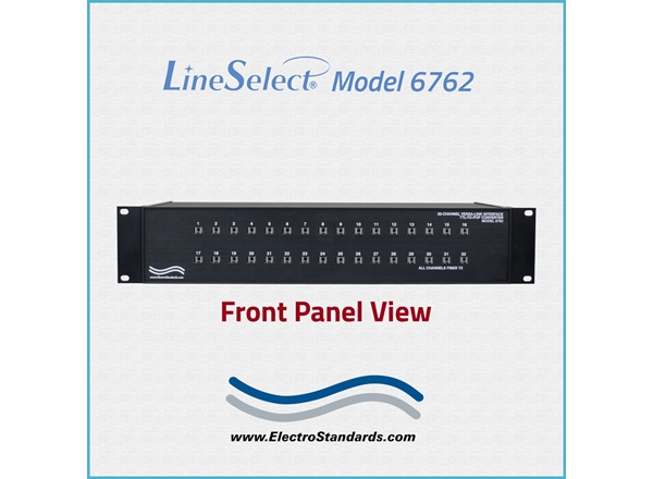 Model 6762 32 Channel POF-to-TTL Logic Interface Converter