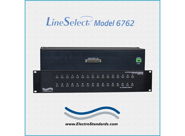 Model 6762 32 Channel POF-to-TTL Logic Interface Converter