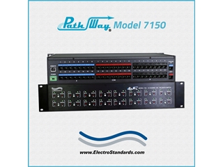 Catalog # 307150 - Model 7150 16-Chan'l RJ45 A/B Switch w/Automatic Fallback, GUI & Cascade