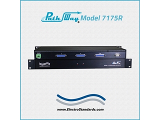 Catalog # 307175R - Model 7175R DB25 RS530 A/B Switch, RoHS, 24VDC Power
