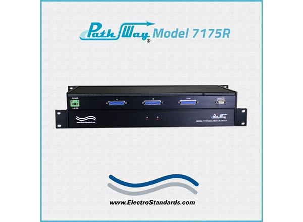 Model 7175R DB25 RS530 A/B RoHS Switch, 24VDC Power