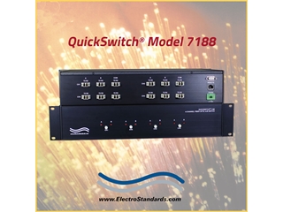Catalog # 307188 - Model 7188 4-Channel, LC Duplex with 2 Remote Ports (Ethernet & RS232)