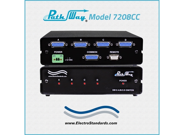 7208-CC DB15 A/B/C/D Network Switch
