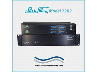 Catalog # 307282 - Model 7282 2-Channel DB25 RS530 A/B Switch, Dual Remotes & Power Supply Ports