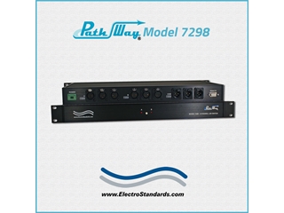 Catalog # 307298 - Model 7298 3-Channel XLR Audio A/B Switch, Contact Closure