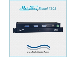Catalog # 307303 - Model 7303 DB25/X.21 BIS Interface A/B Switch, Rackmount