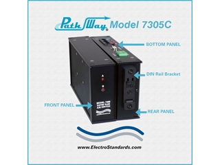 Catalog # 307305C - Model 7305C RJ45 Cat5e A/B Switch, Exclusive Remote Control, RoHS & CE Compliant