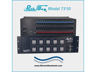 307310 Model 7310, 10 Channel, Dual Channel RJ45 Cat5e A/B Switch w/Telnet, Keylock