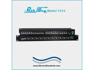 Catalog # 307315 - Model 7315 12-Channel RJ45 CAT6 ON/OFF Network Switch