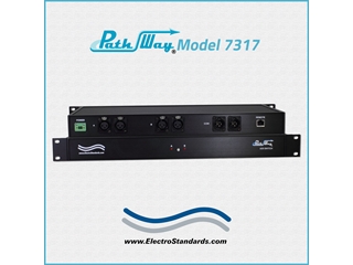 Catalog # 307317 - Model 7317 2-Channel XLR Audio A/B Switch, Telnet
