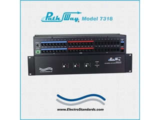 Catalog # 307318 - Model 7318 16-Channel RJ45/CAT5e AB Switch, Telnet/GUI