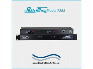 Catalog # 307352 - Model 7352 2-Channel RJ45 CAT5e A/B/Offline Switch