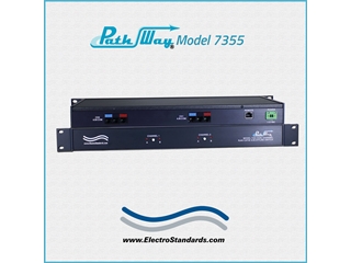 Catalog # 307355 - Model 7355 2-Channel RJ45 CAT5e A/B/Offline Switch