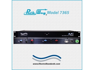 Catalog # 307365 - Model 7365 2-Channel RJ45/RJ48 T1 A/B Switch