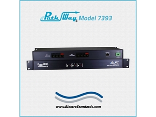 Catalog # 307393 - Model 7393 Dual Channel RJ45 Cat5e A/B/C Switch with SSH & HTTPS GUI